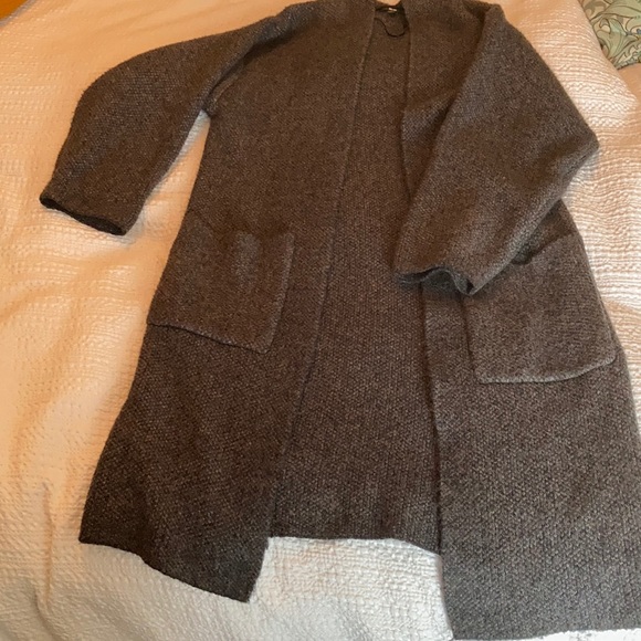 Uniqlo oversized sweater coat - Picture 3 of 7